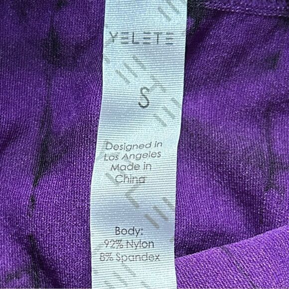 Yelete Tie-Dye Drip Seamless High Rise Waist Leggings NWT Size Small - Picture 6 of 9
